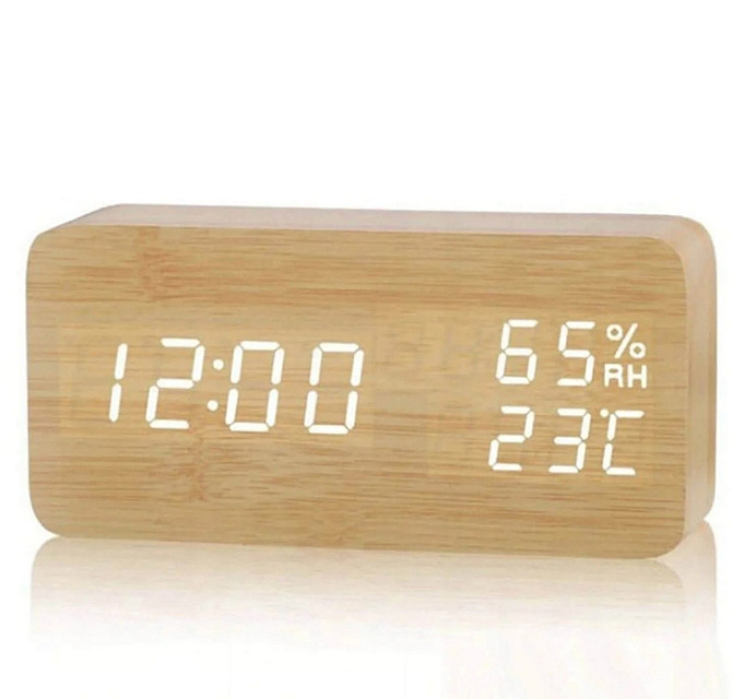 Настільний LED годинник FiBiSonic, 21355 Луцк - изображение 1