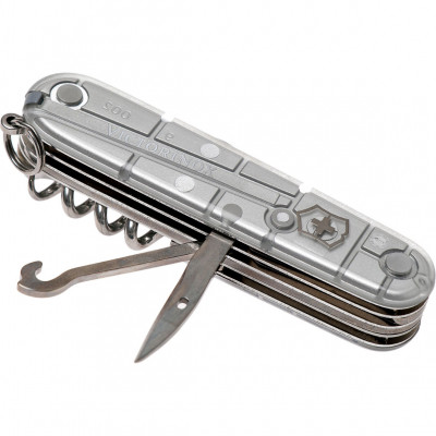 Ніж Victorinox Huntsman Transparent Silver (1.3713.T7) Вінниця - фото 3
