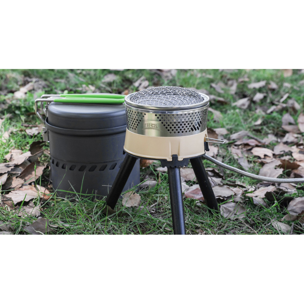 Набір туристичного посуду (каструля + сковорідка) BRS-TS19С, 2,5л, алюміній Киев - изображение 7