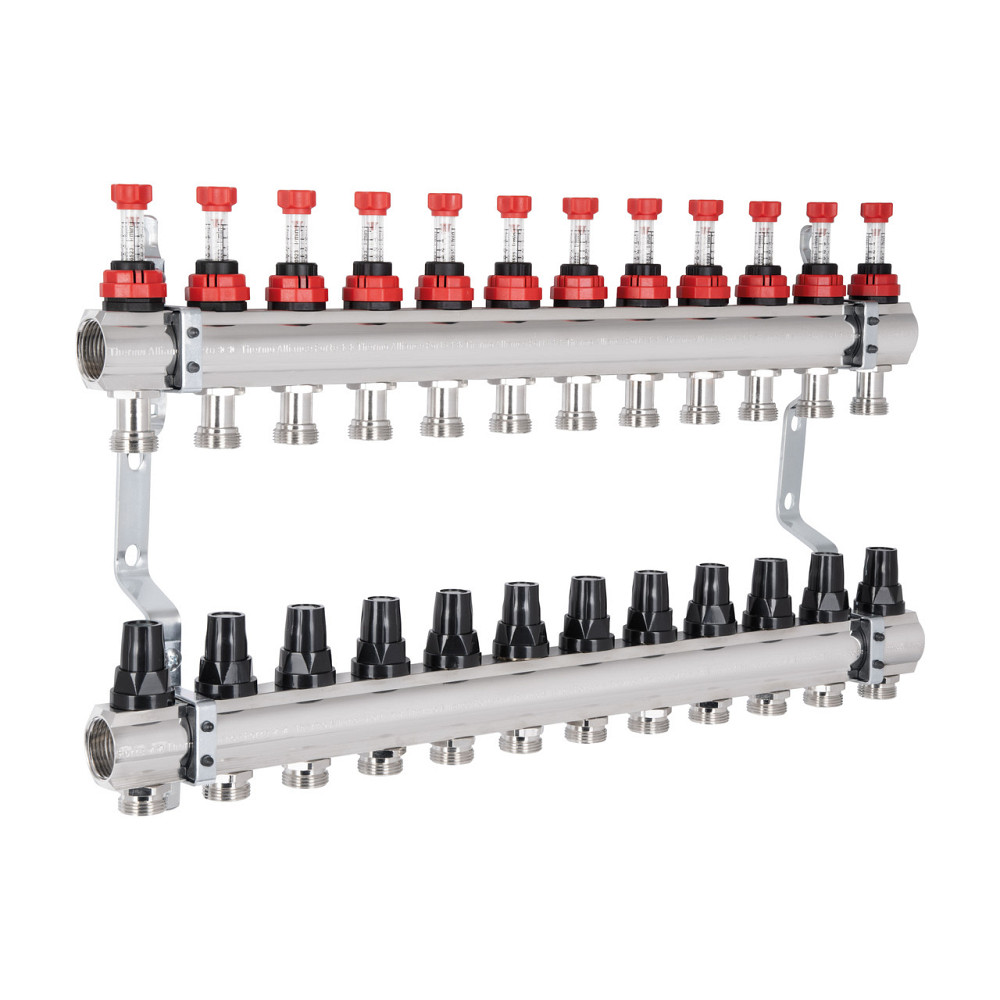 Колектор із витратами Thermo Alliance Forte 1" 12 виходів SF001W12 Київ - фото 11