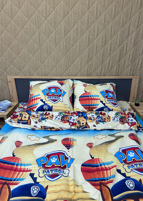 Комплект детского постельного белья Фланель, Koloco Полуторный 150х210 с разноцветным принтом (88-062) Киев - изображение 7