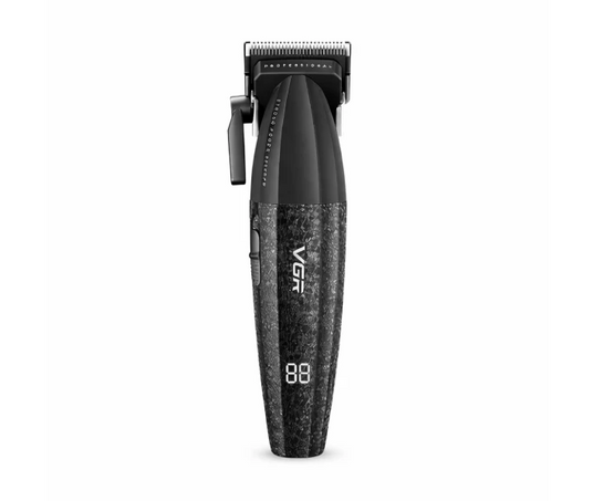 Професійна машинка для стрижки VGR V-640C Black: акумуляторний тример 9000 об/хв, 2500 мА·год, 6 насадок та LED-дисплей Одеса - фото 2