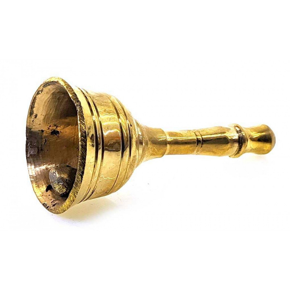 Дзвіночок з ручкою бронзовий Київ - фото 2