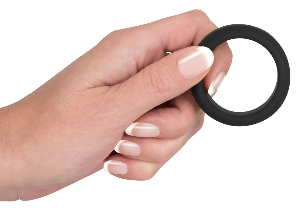 Ерекційне кільце - Black Velvets Cock Ring, 3.8 см Sex Aura Київ - фото 7