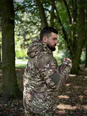 Армейская мужская зимняя куртка Куртка 4.5.0 Level 15 Omni-Heat с капюшоном зимняя куртка мультикам WAR Львів