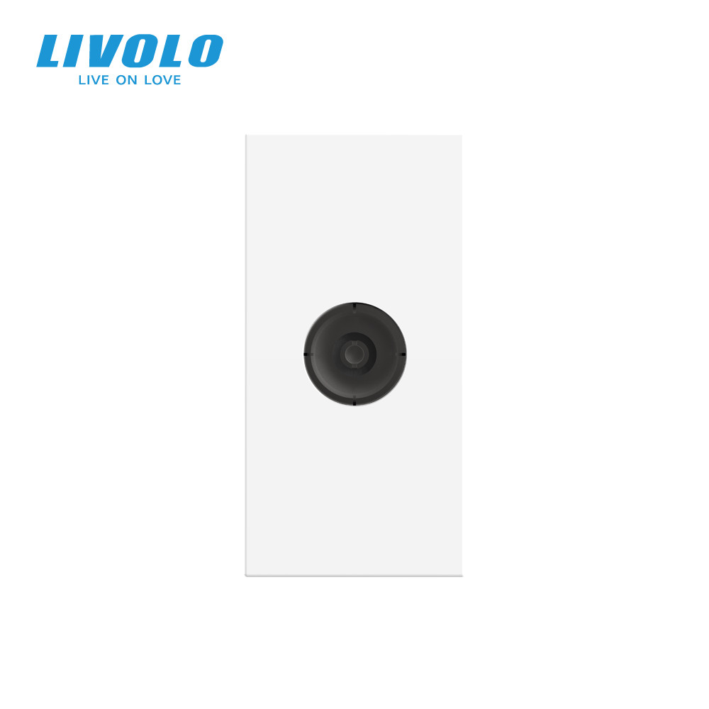 LIVOLO Телевізійна розетка LIVOLO, біла, модуль 0.5 поста, TV гніздо для антени / ресивера (VL- Коломия - фото 2