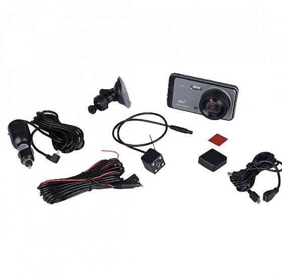 Відеореєстратор автомобільний T720TP Wi-Fi віддалений доступ 2 камери, синій Київ