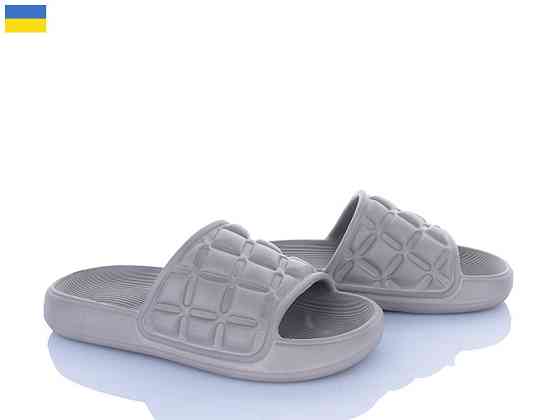 Шлепанцы женские серые новинка легкие удобные красивые ЭВА 41 Одесса