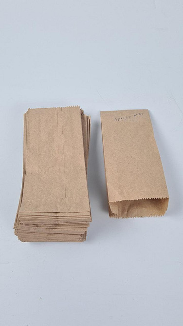 Пакет бумажный (Саше) 10/4*21  Коричневый 100 штук (100 шт) Харьков - изображение 1