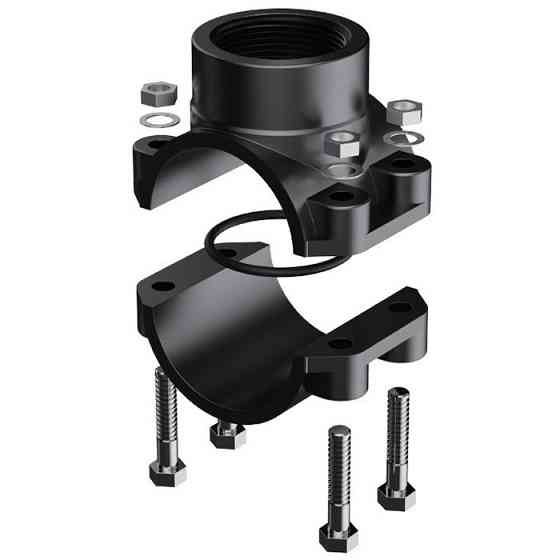 Era Хомут-врізка сідло зажимне ПП Era PCS0140 PN10. d40x3/4" Київ