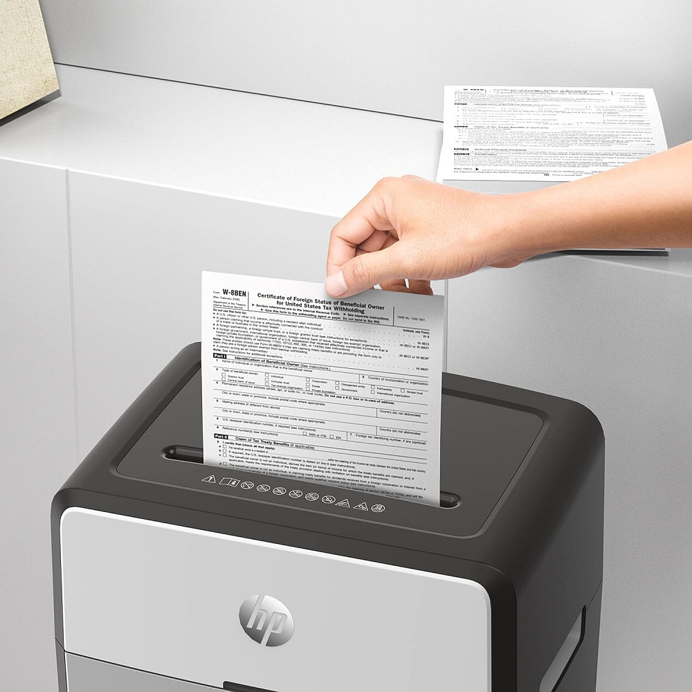 Знищувач документів HP OneShred 24CC, A4, 80g х 24 листів, 4*35, 30 л., P-4 Винница - изображение 8