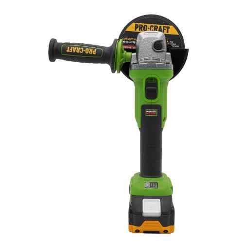 Безщіткова бездротова болгарка Procraft  20 В 4 Аг ,Акумуляторна кутова шліфувальна машинка PWA220 в кейсі ,Безщіточні болгарки Львів