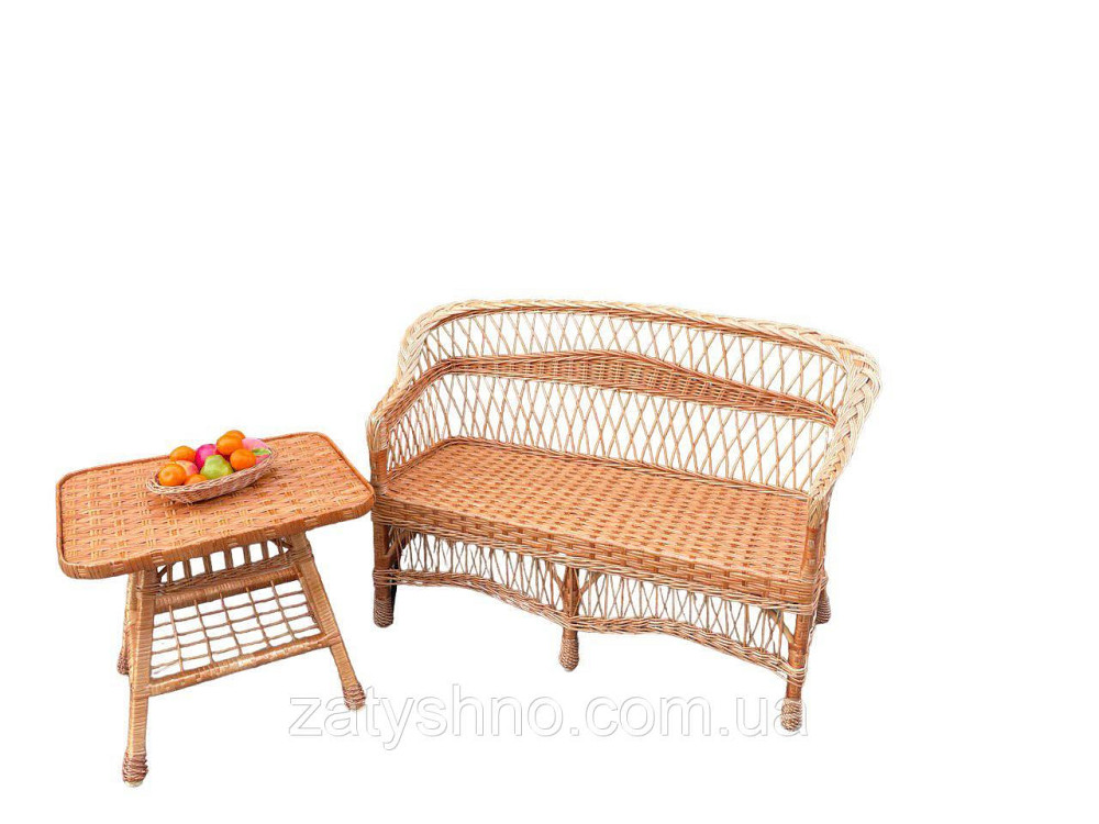 Мебель из лозы плетеная с диваном Киев - изображение 6