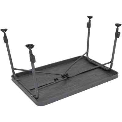 Туристический стол Bo-Camp Logan 120 x 80 cm Сірий (1404483) Винница