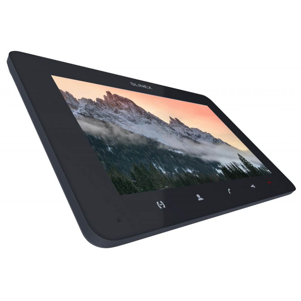 Відеодомофон 7" Slinex SM-07MHD dark grey з детектором руху і записом відео Київ - фото 3