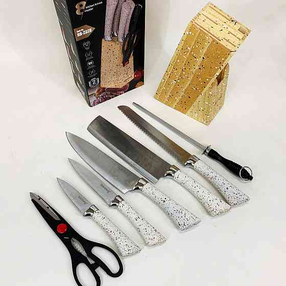 Набор ножей для кулинарных задач, Набор хороших качественных кухонных ножей, Нержавеющий кухонный нож PO-40 Львов