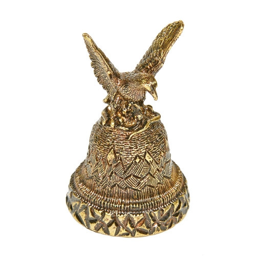 Колокольчик сувенир бронза Орел Киев - изображение 1