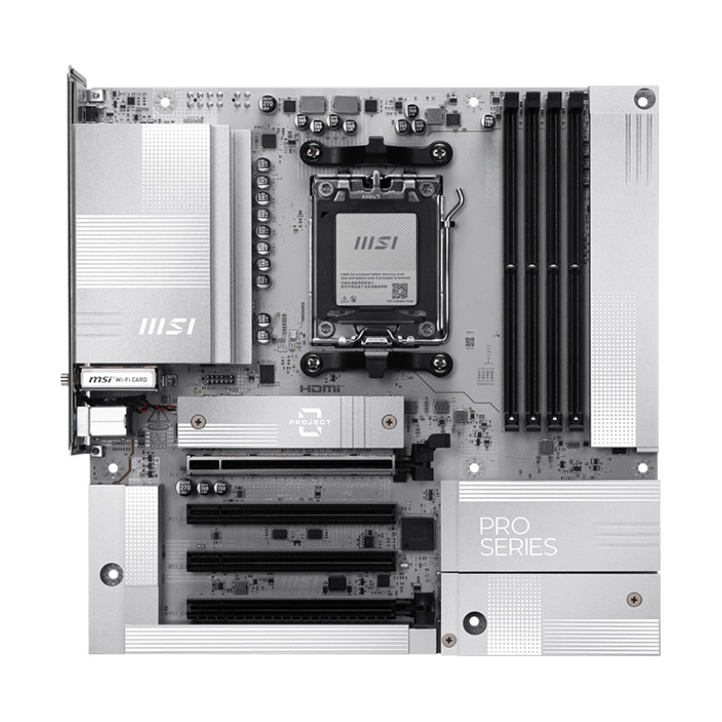 Материнська плата MSI Pro B850M-A WiFi PZ Socket AM5 ( 17218 ) Харків - фото 5