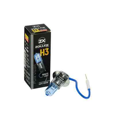 Автолампа Zollex H3 12V 55W Pure vision (2861724) Вінниця