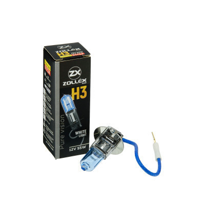 Автолампа Zollex H3 12V 55W Pure vision (2861724) Винница - изображение 2