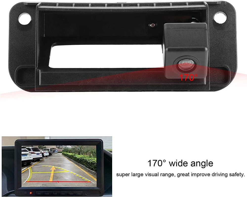 Камера заднього виду в ручку багажника для Mercedes C-Class (W204, W205, W212) — CCD HD, 170°, IP67 Київ - фото 14