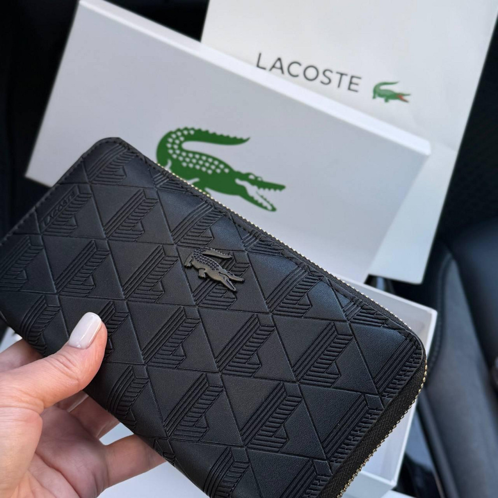 Мужской брендовый кошелек Lacoste (В3) Киев - изображение 3