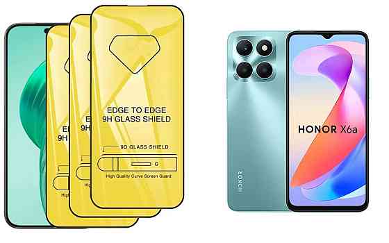 Захисне скло DefenzoGlass для Honor X6a – подвійна міцність Київ