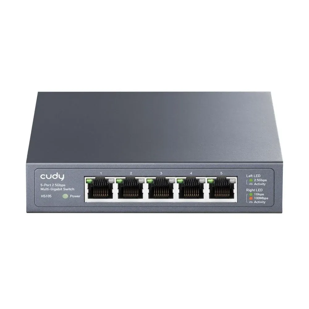 Комутатор 5-портовий некерований Cudy HS105 2.5G (73-00536) Київ - фото 2