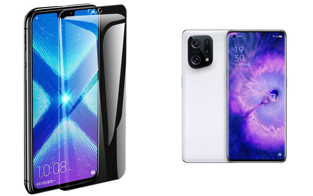Захисне скло NeoGlass для Oppo Find X5, X5 Pro – надпрозоре та стійке Київ - фото 2