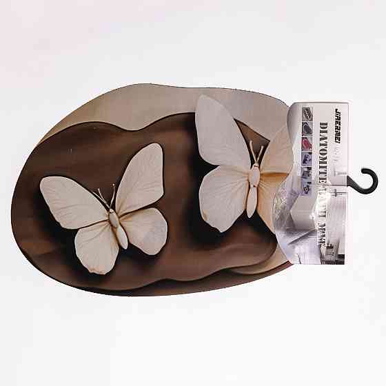 Коврик для ванной комнаты с 3D-эффектом Hover Bloom 38*58 см диатомитовый Коричневый HP-42-37 Киев