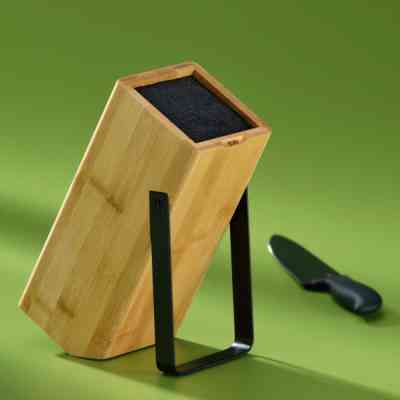 Подставка для ножей Kela Kiril чорна 24 см (11284) Винница