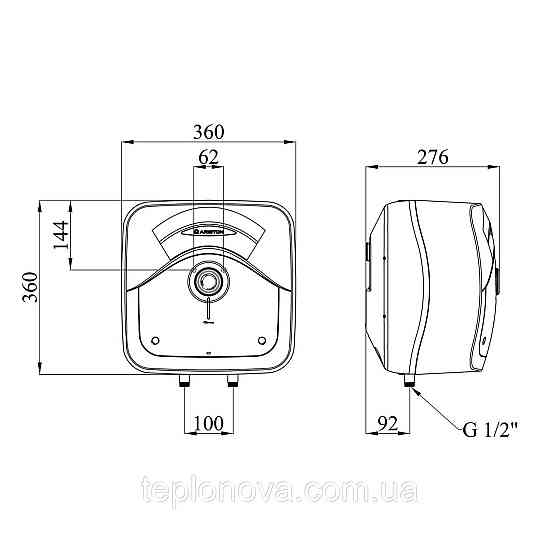 Водонагрівач Ariston Andris Rs 10/3 з мокрим ТЕНом 3100631 Чернівці