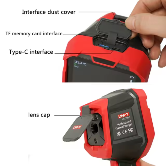 Тепловизор инфракрасный UNI-T UTi260E 256х192 Красный Киев