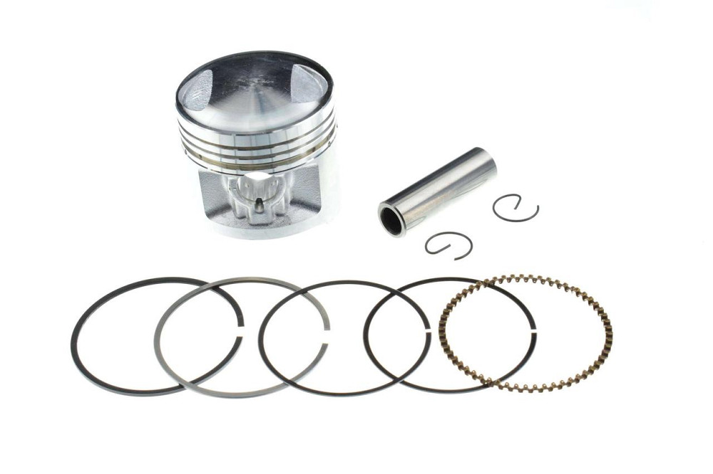 Поршень мотоцикл 4T CB/CG Ø56,5 см, p-15 (125/140cc S) (у зборі) Мукачево - фото 1