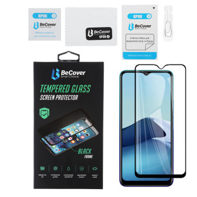 Стекло защитное BeCover Vivo Y20 Black (706485) Винница - изображение 2