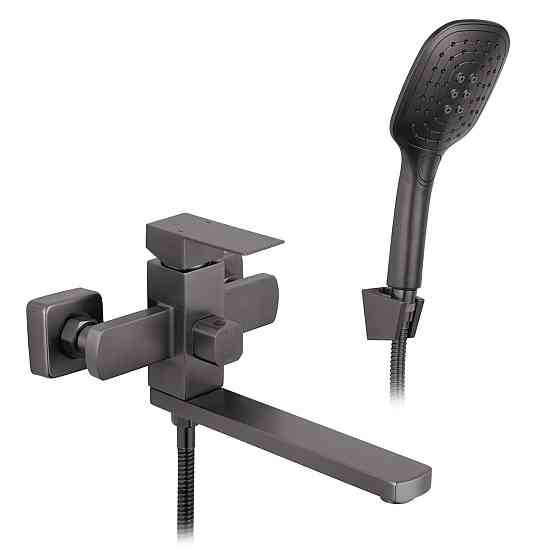 Смеситель для ванны Kroner KRP Edelstahl Kubus - PVD070 Киев