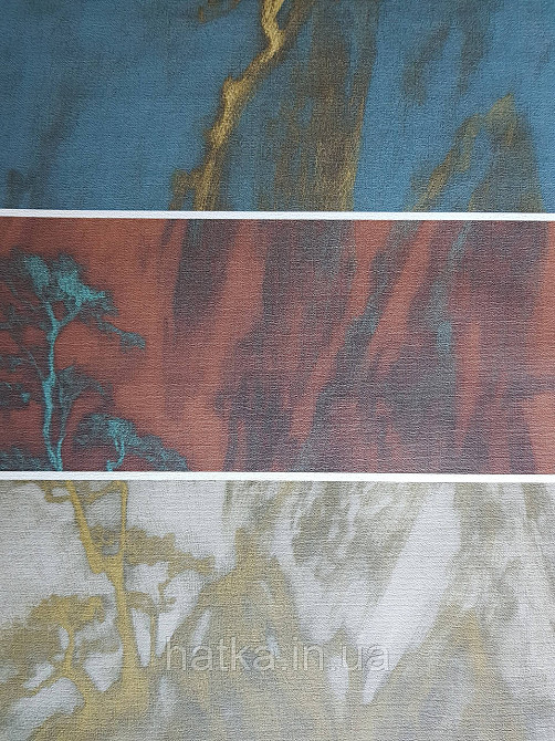 Ообои вінілові на флізелін Decoprint Onirigue 300X300 панно мурал абстракція під камінь різні кольори Київ - фото 3