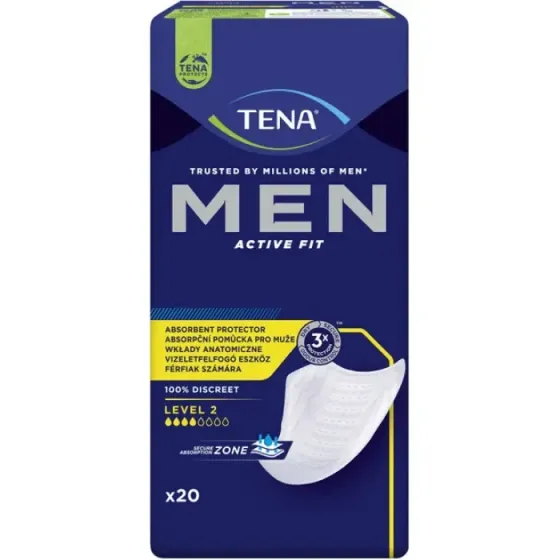 Прокладки урологічні для чоловіків Tena Men Active Fit L 2'20 Київ