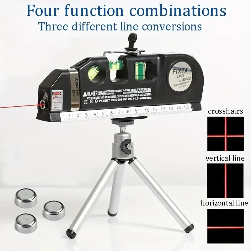 Лазерный уровень Fixit Pro 3 с рулеткой 2,5 м Киев - изображение 10