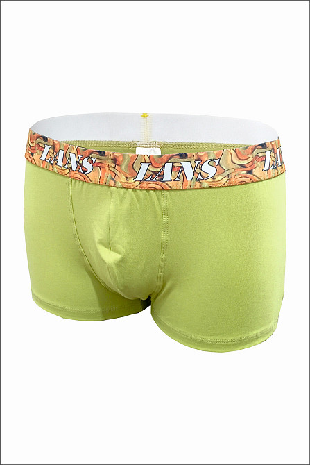 Труси чоловічі Шорти Lans 07/038 3XL, Шоколад, Оранж, Оливковий Київ - фото 3
