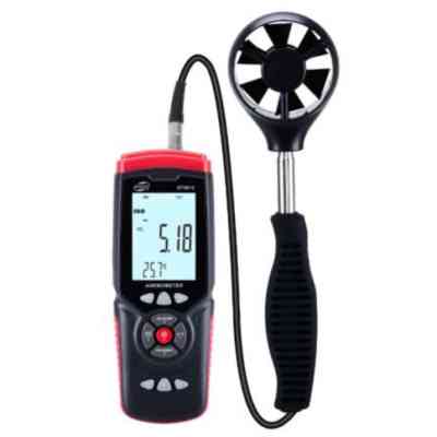 Анемометр Benetech цифровой 0,3-45м/с, 0-45°C, 10-90% (GT8913) Винница