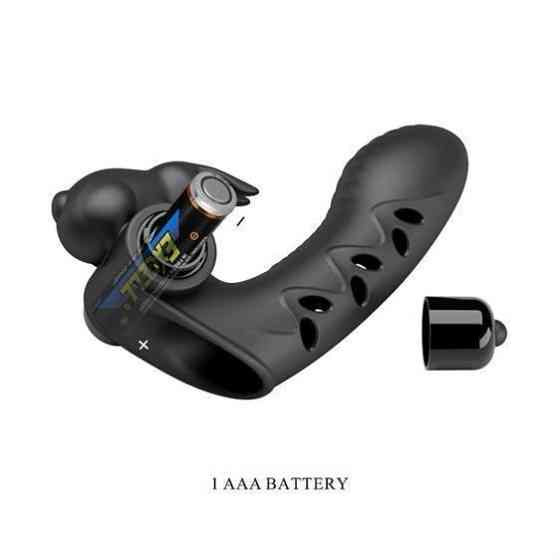 Насадка на палец - Pretty Love Vance Honey Finger Vibrator Black Sex Aura Киев