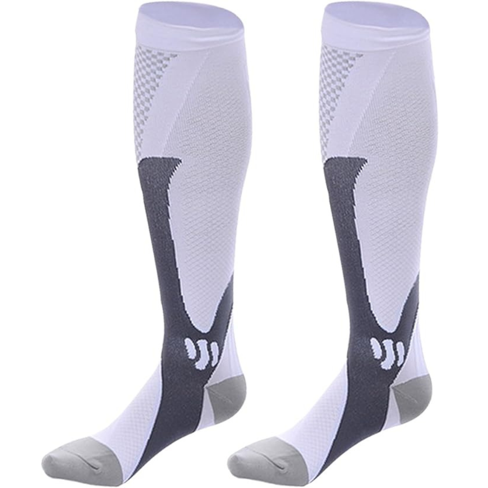 Гетри спортивні, футбольні, тренувальні, ігрові унісекс, розмір S (EU 34-38), колір білий Кам'янець-Подільський - фото 3