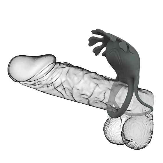 Эрекционное кольцо Pretty Love - Master ring, 7 vibration functions, BI-210311-2 Sex Aura Киев