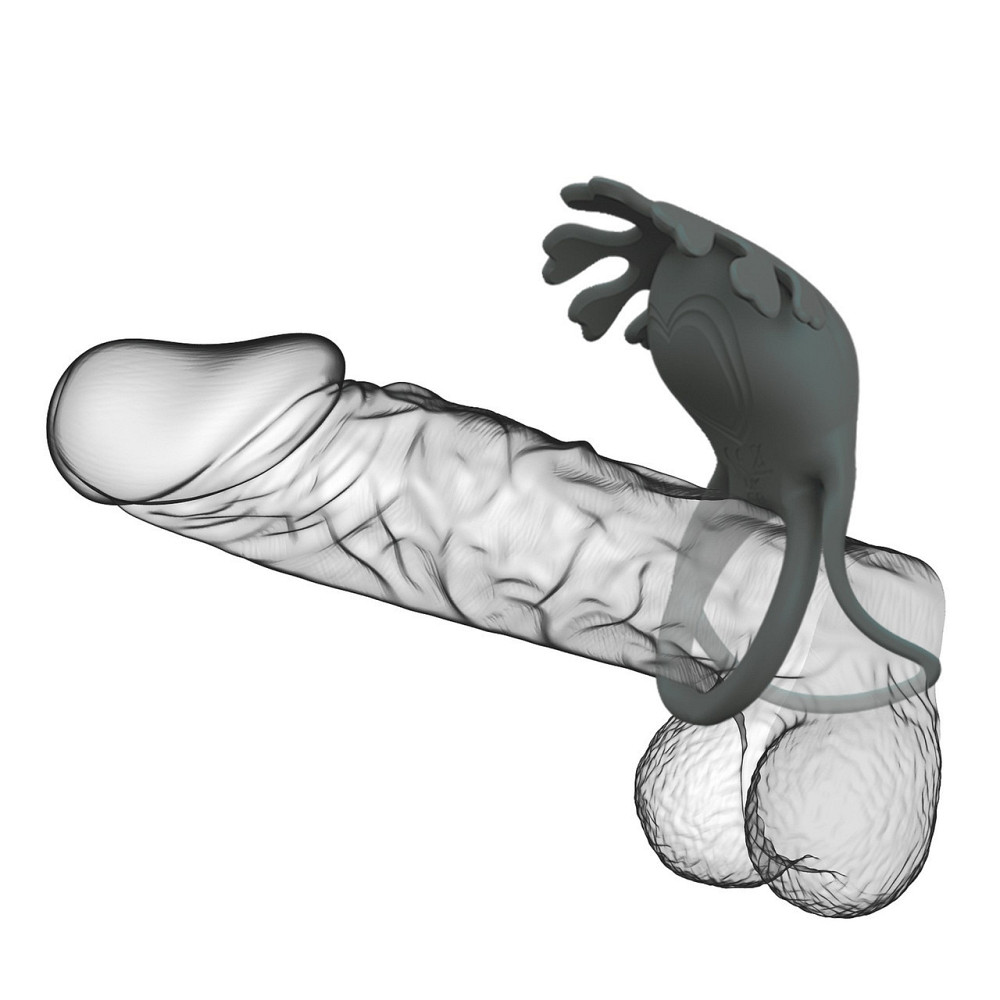 Кільце ерекційне Pretty Love - Master ring, 7 vibration functions, BI-210311-2 Sex Aura Київ - фото 2