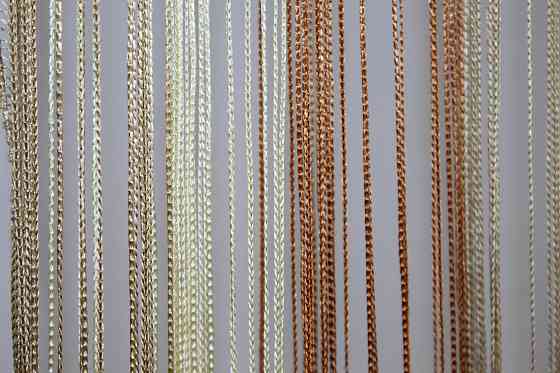 Штори-нитки "Кісея" Бежевий з молочно-коричневим 300х300см 1 шт (61-010) Київ