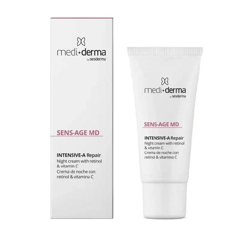 Інтенсивний антивіковий крем для обличчя Medi+derma Antiaging Intensive Facial Cream 0,25% 30 мл Дніпро - фото 1