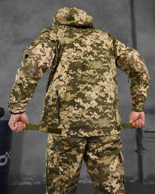 Летняя тактическая мужская  куртка пиксель Одесса - изображение 20