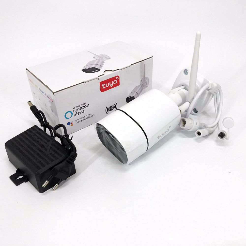 Уличная камера с возможностью поворота Camera C16 TUYA APP WIFI IP 3.0 mp, Камера для охраны квартиры XO-43 Львов - изображение 15