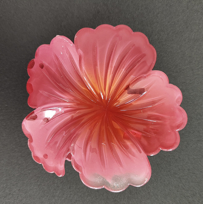 Заколка-крабік квітка Смела - изображение 3